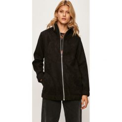 Desigual Sport - Kurtka. Czarne płaszcze damskie s, z elastanu, sportowe, długie. W wyprzedaży za 399,90 zł.