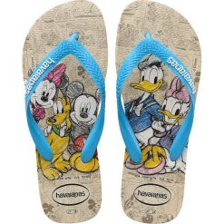 Havaianas - Japonki. Brązowe klapki damskie Havaianas, bez wzorów, z materiału, bez obcasa, na obcasie. Za 109,90 zł.