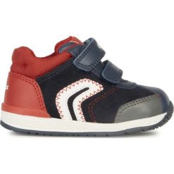 Geox buty chłopięce Rishon 21 wielokolorowe. Czerwone buty chłopięce zimowe Geox, bez zapięcia. Za 239,00 zł.