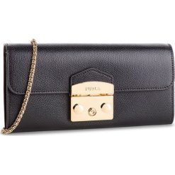 Torebka FURLA - Metropolis 1000301 E EP81 ARE Onyx. Czarne torebki klasyczne damskie Furla, bez wzorów, ze skóry, klasyczne, bez dodatków. Za 1125,00 zł.