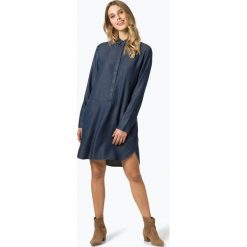Opus - Sukienka damska – Wes Denim, niebieski. Niebieskie sukienki damskie Opus, bez wzorów, z jeansu, z koszulowym kołnierzykiem, bez rękawów, koszulowe. Za 369,95 zł.