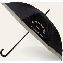 Karl Lagerfeld - Parasol. Czarne parasole KARL LAGERFELD, bez wzorów. Za 339,90 zł.