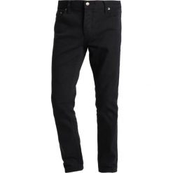 Jeansy męskie regular: HUF 5 POCKET BULL Jeansy Straight Leg black