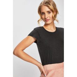 Only - Top. Niebieskie bluzki damskie ONLY, s, bez wzorów, z bawełny, casualowe, z okrągłym kołnierzem, z krótkim rękawem. W wyprzedaży za 24,90 zł.