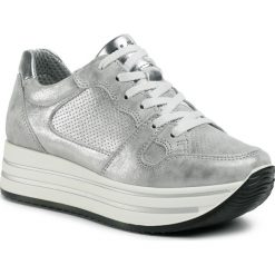 Sneakersy IGI&CO - 5165655 Acci. Szare półbuty damskie IGI&CO, bez wzorów, ze skóry, bez obcasa, na płaskiej podeszwie, bez zapięcia. W wyprzedaży za 319,00 zł.