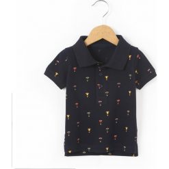 T-shirty chłopięce z krótkim rękawem: Polo z nadrukiem, krótki rękaw