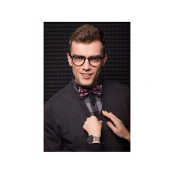 Muchy męskie: Mucha marthu BORDEUX PIXEL m0343