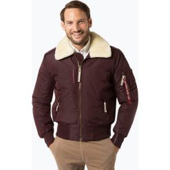 Alpha Industries - Kurtka męska, brązowy. Czarne kurtki męskie marki Alpha Industries, m, z aplikacjami. Za 899,95 zł.