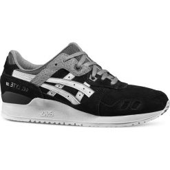 Asics Asics Gel-Lyte III HL6B1-9010 37,5 Czarne. Czarne buty sportowe damskie Asics, bez wzorów, ze skóry, sportowe, asics gel lyte. W wyprzedaży za 299,99 zł.