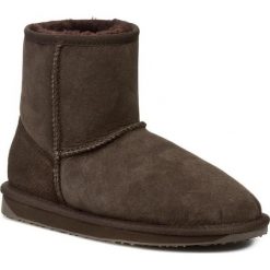 Buty EMU AUSTRALIA - Stinger Mini W10003 W/Choc. Brązowe kowbojki damskie EMU Australia, z gumy. Za 549,00 zł.