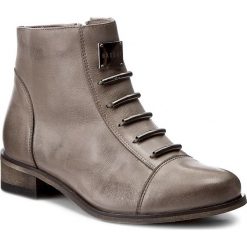Botki damskie lity: Botki EKSBUT - 4088-D67-1G Szary