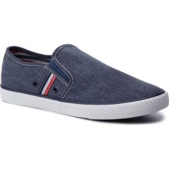 Tenisówki LANETTI - MS19004 Light Blue. Niebieskie półbuty męskie Lanetti, z gumy, eleganckie. Za 79,99 zł.