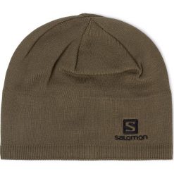 Czapka SALOMON - Beanie C11403 01 S0 Avocado. Zielone czapki męskie Salomon, bez wzorów, z bawełny. Za 99,00 zł.