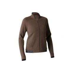 Bluza na zamek Gym & Pilates 900 damska. Szare bluzy polarowe DOMYOS, l. Za 84,99 zł.
