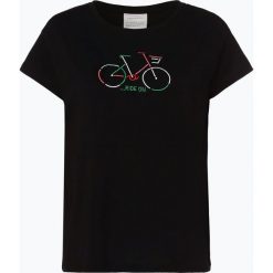 ARMEDANGELS - T-shirt damski – Nelaa Bike, czarny. Czarne t-shirty damskie marki ARMEDANGELS, s, z haftami, bez kołnierzyka. Za 129,95 zł.