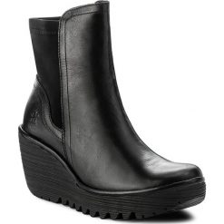 Botki FLY LONDON - Yuanfly P500752000 Black. Czarne botki damskie skórzane marki Fly London. W wyprzedaży za 329,00 zł.