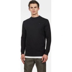 G-Star Raw - Bluza. Czarne bluzy męskie G-Star RAW, s, bez wzorów, z bawełny, retro, z okrągłym kołnierzem, bez rękawów, bez kaptura. Za 239,90 zł.