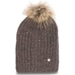 Czapka LIU JO - Cappello Paillettes A68261 M0300 Grape Juice 93803. Szare czapki damskie Liu Jo, z aplikacjami, z poliesteru. W wyprzedaży za 109,00 zł.