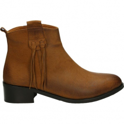 Botki - 6065 TAN. Brązowe botki damskie skórzane marki Venezia. Za 329,00 zł.