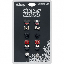 Myszka Miki i Minnie Micky und Minnie Kolczyki - Earpin wielokolorowy. Czarne kolczyki damskie marki Myszka Miki i Minnie. Za 42,90 zł.