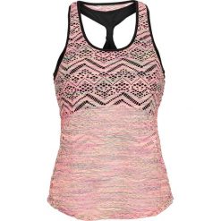 Tankini (2 części) bonprix różowy w paski. Różowe stroje kąpielowe damskie marki bonprix, w paski. Za 119,99 zł.