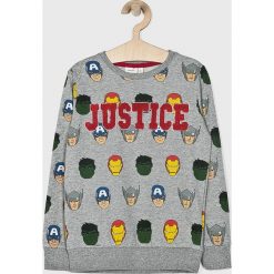 Name it - Bluza dziecięca Avengers 122-152 cm. Niebieskie bluzy chłopięce marki Name it, z motywem z bajki, z bawełny, bez rękawów, bez kaptura. W wyprzedaży za 89,90 zł.