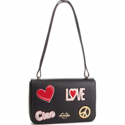 Torebka LOVE MOSCHINO - JC4083PP17LJ0000 Nero. Czarne torebki klasyczne damskie Love Moschino, bez wzorów, ze skóry ekologicznej, bez dodatków. W wyprzedaży za 639,00 zł.