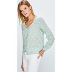 Answear - Bluzka. Szare bluzki asymetryczne ANSWEAR, l, z tkaniny, casualowe. W wyprzedaży za 79,90 zł.
