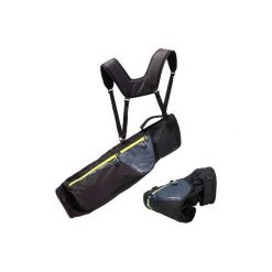 Torba do golfa z nóżkami Ultralight. Czarne torebki klasyczne damskie marki INESIS, z materiału. Za 119,99 zł.