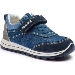 Sneakersy PRIMIGI - 3372222 S Deni. Niebieskie trampki chłopięce Primigi, bez wzorów, ze skóry, na rzepy. Za 219,00 zł.
