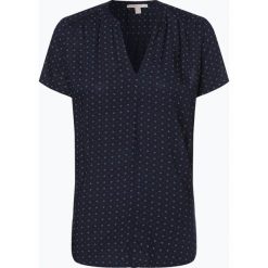 Esprit Casual - Bluzka damska, niebieski. Niebieskie bluzki damskie marki Esprit Casual, bez wzorów, casualowe, bez kołnierzyka, bez rękawów. Za 129,95 zł.
