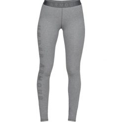 Under Armour Favourite Wordmark Legging 1329318-012 leginsy damskie szare M. Szare legginsy sportowe damskie Under Armour, s, bez wzorów, z bawełny, na fitness i siłownię. W wyprzedaży za 129,99 zł.