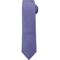 Fioletowy Elegancki Męski Krawat -ALTIES- Wrzosowy w Zygzaki, Wzór Geometryczny KRALTS0210. Fioletowe krawaty męskie Alties, bez wzorów, z tkaniny, eleganckie. Za 40,00 zł.
