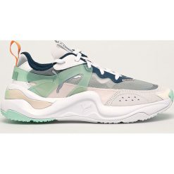 Puma - Buty Rise. Czarne buty sportowe damskie Puma, bez wzorów, z materiału, sportowe. Za 439,90 zł.