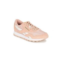 Buty Dziecko Reebok Classic CLASSIC NYLON J. Różowe trampki dziewczęce Reebok Classic, bez wzorów, z nylonu, bez zapięcia. Za 143,40 zł.
