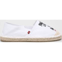 Big Star - Espadryle. Białe espadryle damskie marki BIG STAR, bez wzorów, z gumy, bez obcasa. Za 89,90 zł.
