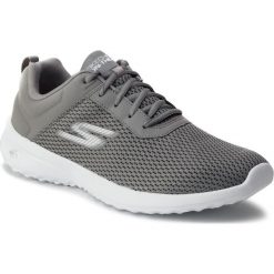 Sneakersy SKECHERS - Dynamics 55301/GRY Grey. Szare sneakersy męskie Skechers, na co dzień, bez wzorów, ze skóry ekologicznej, bez zapięcia. Za 279,99 zł.