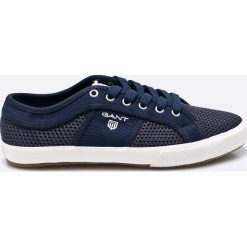 Gant - Buty. Niebieskie buty sportowe męskie marki GANT, z gumy, na sznurówki. W wyprzedaży za 179,90 zł.