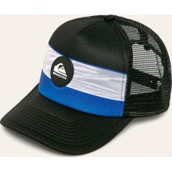 Quiksilver - Czapka. Pomarańczowe czapki męskie Quiksilver, bez wzorów, z poliesteru. W wyprzedaży za 99,90 zł.