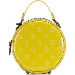 Torebka damska. Szare kuferki damskie Wittchen, w paski, ze skóry, eleganckie, na ramię, matowe, bez dodatków. Za 529,90 zł.