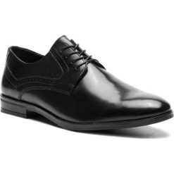 Półbuty LASOCKI FOR MEN - MI08-C382-411-09 Black. Czarne buty wizytowe męskie Lasocki For Men, bez wzorów, ze skóry, eleganckie, bez zapięcia. Za 179,99 zł.