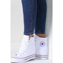 Sneakersy damskie: Białe Sneakersy Bjorn