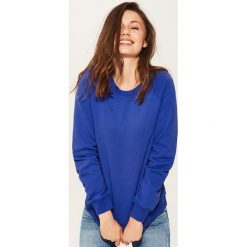 Bluza basic - Granatowy. Niebieskie bluzy męskie marki House, l. Za 119,99 zł.