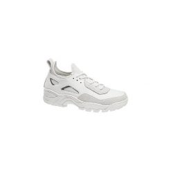 Sneakersy damskie. Białe sneakersy damskie z materiału. Za 219,90 zł.