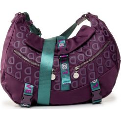 Torebka DESIGUAL - 20SAXA55 3016. Fioletowe listonoszki damskie Desigual, bez wzorów, ze skóry ekologicznej, bez dodatków. Za 349,00 zł.