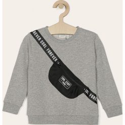 Name it - Bluza dziecięca 92-128 cm. Szare bluzy chłopięce Name it, z aplikacjami, z elastanu, bez rękawów, bez kaptura. W wyprzedaży za 69,90 zł.