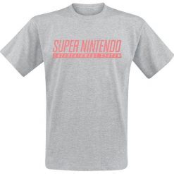 T-shirty męskie: Nintendo SNES - Super Nintendo T-Shirt odcienie szarego