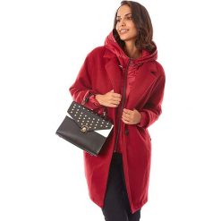 Płaszcz 2w1 w kolorze czerwonym. Czerwone płaszcze damskie Snowie Collection, m, bez wzorów. W wyprzedaży za 219,95 zł.