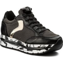Sneakersy VOILE BLANCHE - Margot Star 0012012388.03.9121 Nero/Platino. Czarne sneakersy damskie Voile Blanche, z materiału. W wyprzedaży za 489,00 zł.