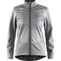 Craft kurtka rowerowa damska Rime szary XL. Szare kurtki sportowe damskie Craft, xl, bez wzorów, bez kaptura. Za 379,00 zł.